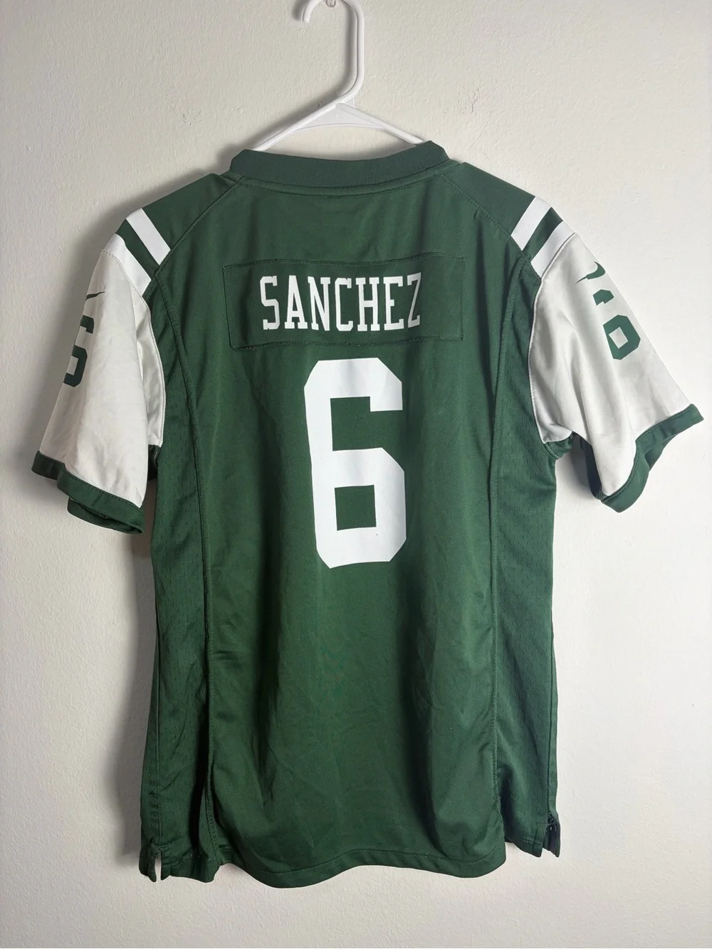 Nike NFL On Field Jets Sanchez #6 Jersey – Youth XL (18/20)